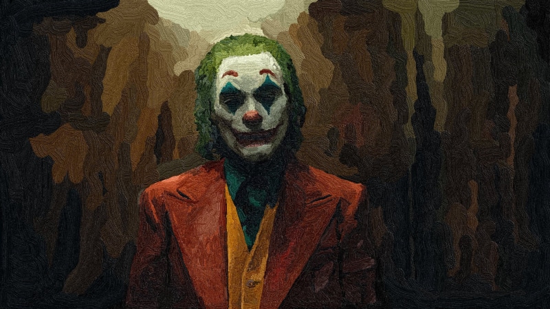 1080P, paint brushes, Joker (2019 Movie)