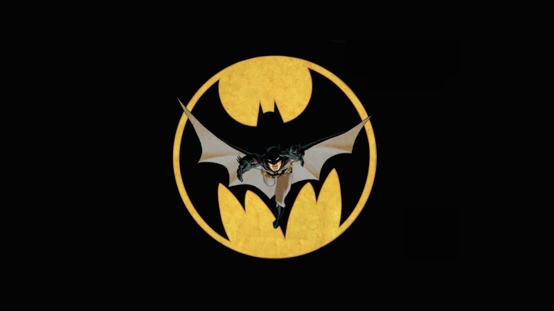 hd, logo, batman, 1080P, dc, cartoon/comic, black