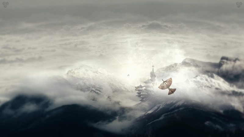 adult, jumping, full length, leisure activity, cloud - sky, mid-air, sport, mountain, exhilaration, extreme sports, adventure, people, sunlight, vitality