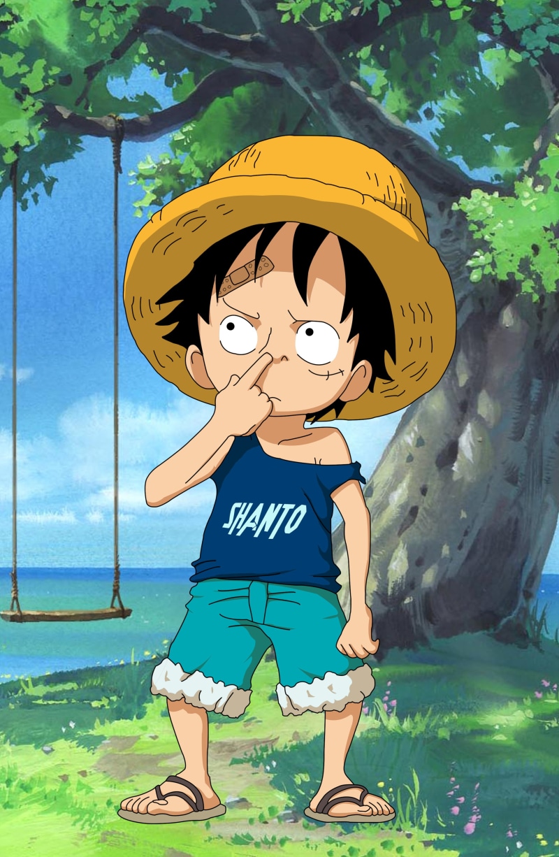 2K, anime, KID LUFFY, Monkey D. Luffy, One Piece