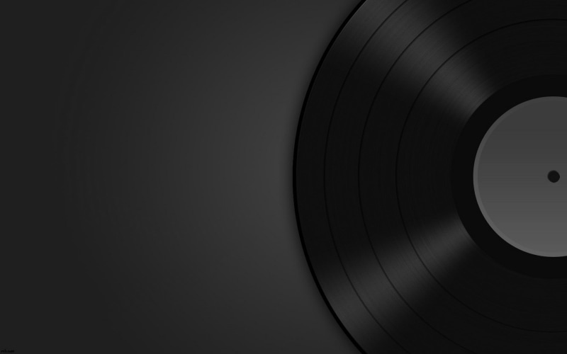 vinyl, circle, simple background, pattern, copy space, design, minimalism, retro styled, electrical equipment, 1080P, audio equipment, equipment, arts culture and entertainment
