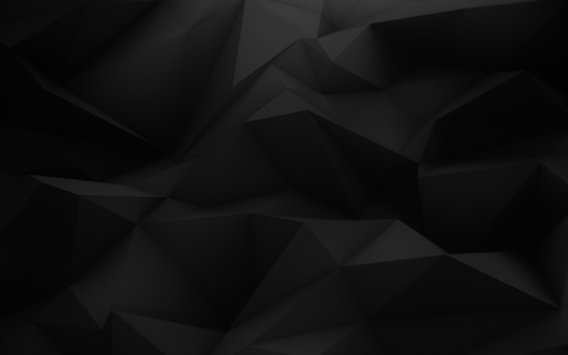 low poly, abstract, minimalism, digital art, 3D, triangle, geometry, 2K, black, pattern