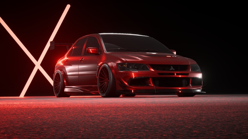 need for speed payback, Need for Speed, vehicle, 1080P, red cars, evo, red, car, Mitsubishi Lancer Evo X