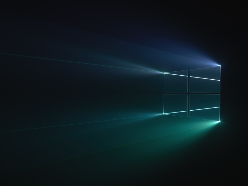 pattern, 2K, illuminated, night, blue, GMUNK, dark, projection, technology, glowing, light beam, Windows 10, laser, black color, science, indoors, copy space