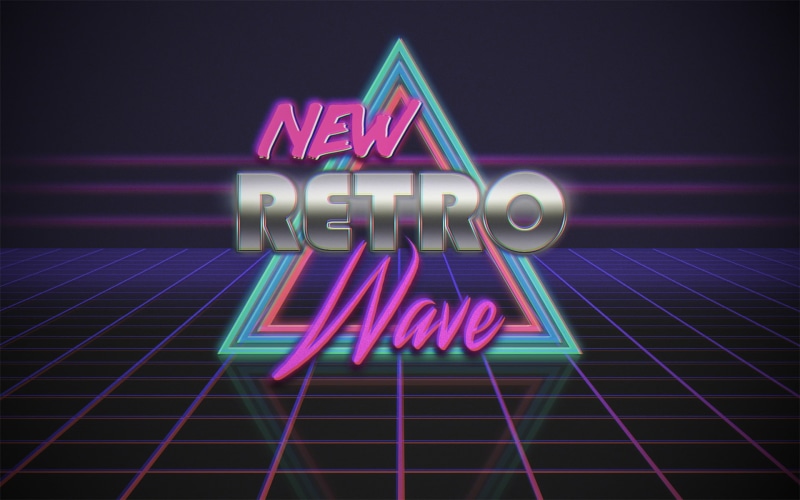 night, 1080P, synthwave, vintage, text, message, 1980s, blue, no people, neon colored, black background, light - natural phenomenon, studio shot, pattern