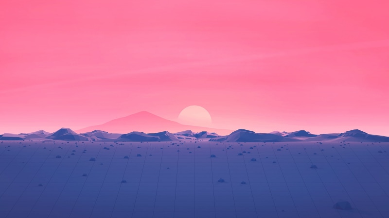 4K, The sun, 80s, Retrowave, Synthwave, Illustration, Landscape, Sunset, Star, New Retro Wave, Music, Background, Retrouve, Style, Synth, Neon, Sintav