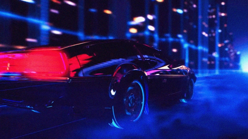 blurred motion, night, land vehicle, motor vehicle, architecture, speed, motion, street, focus on foreground, no people, built structure, luxury