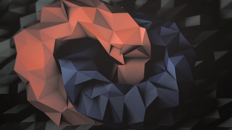 computer Graphic, design, technology, red, blue, three Dimensional, concepts, craft, illustration, multi colored, triangle Shape, two-dimensional Shape