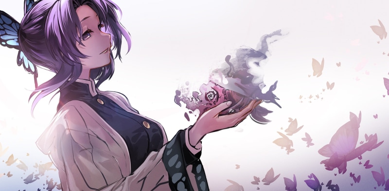 Anime, Demon Slayer: Kimetsu no Yaiba, Shinobu Kochou, 1080P