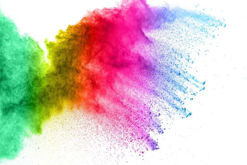 cosmic, smoke - physical structure, creativity, blow, face powder, impact, splashing, blusher, crash, backgrounds, motion, white background, exploding