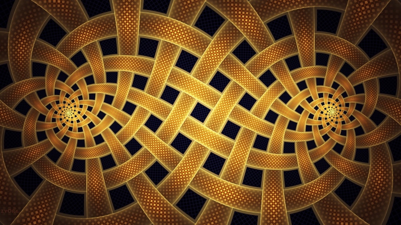 geometric shape, low angle view, design, spiral, decoration, variation, textured, close-up, square, shape, digital, brown, backgrounds, creativity, no people