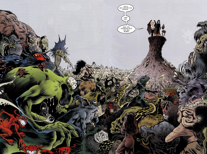 craft, animals in the wild, Sandman, Neil Gaiman, creativity, bird, representation, indoors, 2K, comics, animal wildlife, sculpture, group of animals