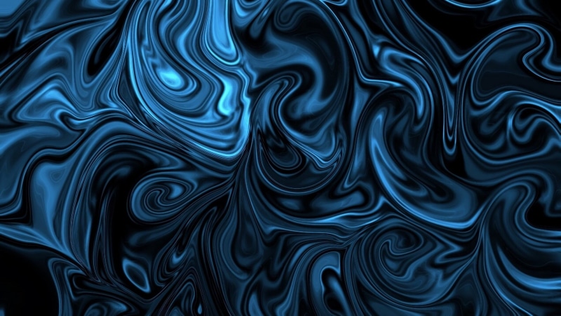 Swirl, Blue, Abstract, 1080P