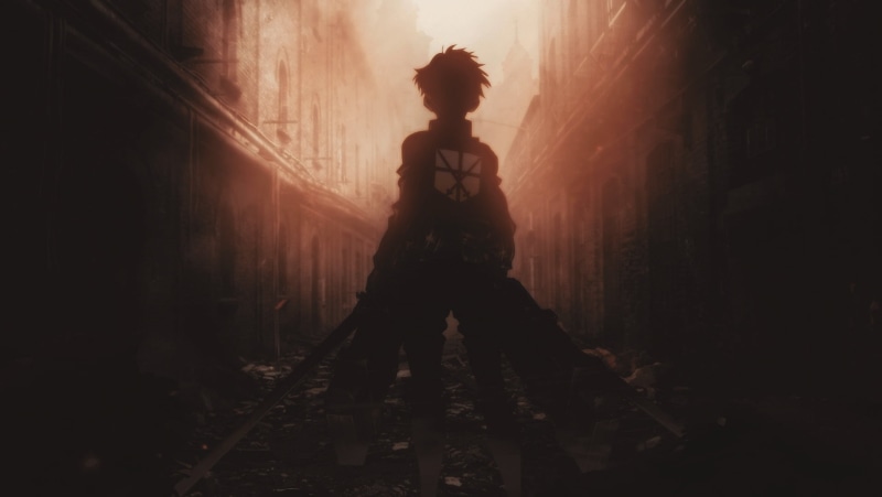 built structure, real people, young adult, silhouette, Attack On Titan, architecture, aggression, adult, nature, full length, lifestyles, government, leisure activity