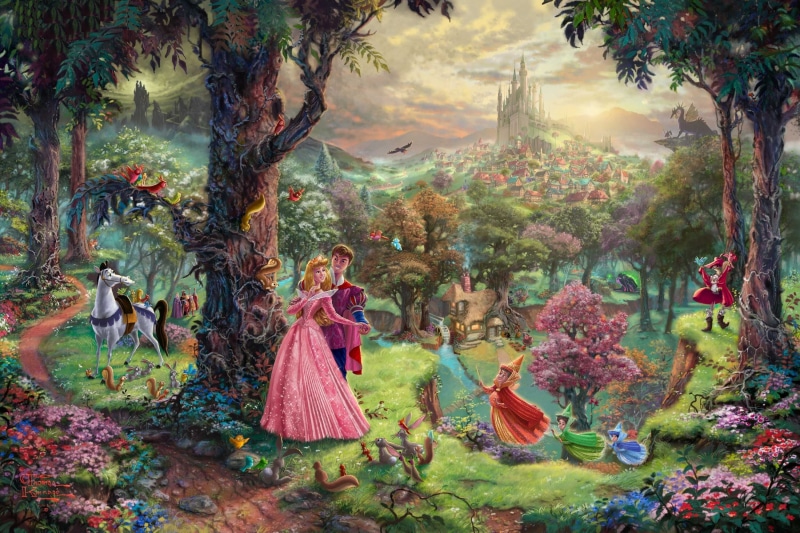 prince, cartoon, fairy Tale, disney, spirituality, park - man made space, dragon, day, outdoors, no people, paintings, Walt Disney, celebration