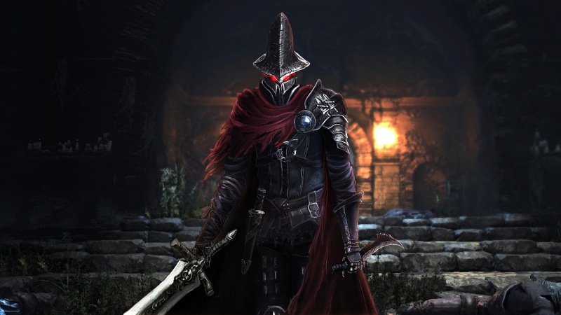 1080P, Cape, Dark Souls III, artwork, Abyss Watchers, video games, digital art, Dark Souls