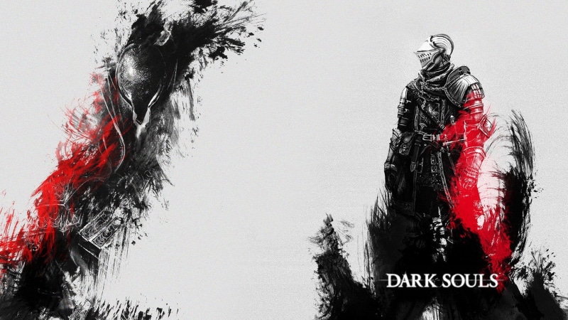 digital, creativity, souls, text, architecture, outdoors, 1080P, art and craft, tree, red, nature, Dark Souls, communication, no people, craft, western script