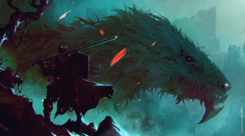 group of animals, marine, undersea, animal wildlife, sea life, Dark Souls III, swimming, person, carp, animals in the wild, sword, animals in captivity
