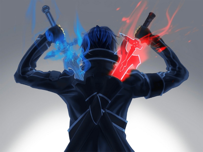 human body part, one person, indoors, 2K, technology, unrecognizable person, Kirigaya Kazuto, music, human representation, wallapper, sword, human Head