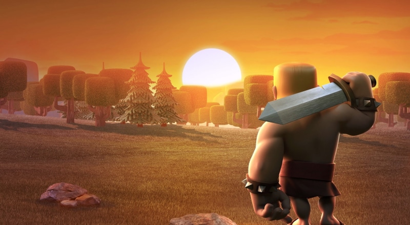land, game, sunlight, men, application, full length, child, childhood, plant, clash, one person, field, Games, 1080P, orange color, built structure
