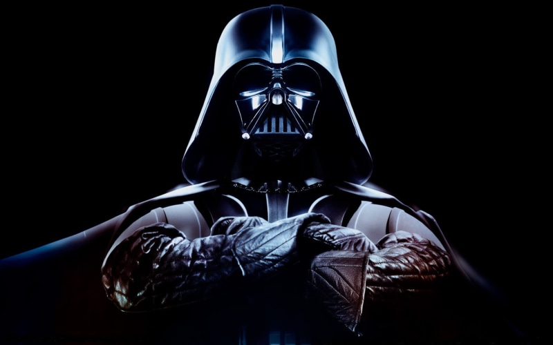 skeleton, illuminated, Star Wars, 720P, black, bone, darth, Sith, human body part, spooky, indoors, close-up, human skull, front view, dark, wars, skull