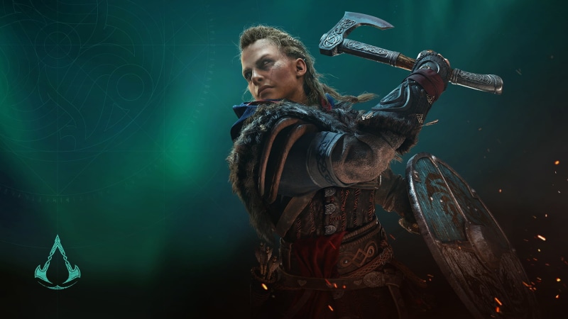 videogame, axes, Vikings, RPG, Assassins Creed Valhalla, Assassins Creed, ship, Ubisoft, Eivor, 1080P, shield, inked, Drakkar