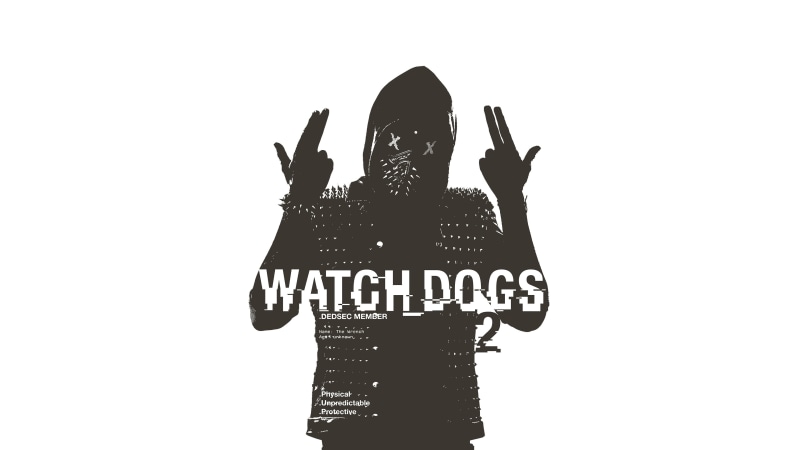 dogs, front view, three quarter length, lifestyles, Watch_Dogs 2, symbol, backgrounds, vector, clear sky, sign, people, watch, Watch_Dogs, character, 4K
