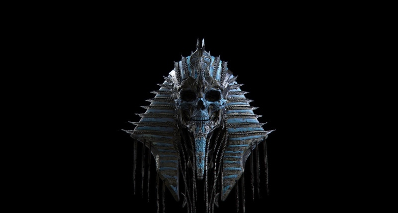 death, black background, studio shot, low angle view, feather, pattern, indoors, nature, sky, Egypt, copy space, night, close-up, vertebrate, egyptian