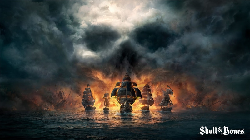 Ubisoft, pirates, Skull and Bones, video games, skull, 1080P