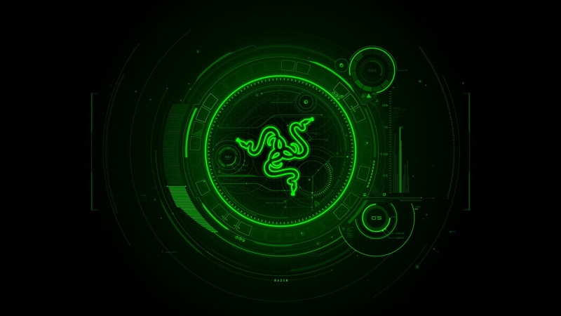Green, 1920x1080 px, px, lakes, hd, gaming, nature, series, 1080P, Gaming Series, art, Snake, logo, x, Razer