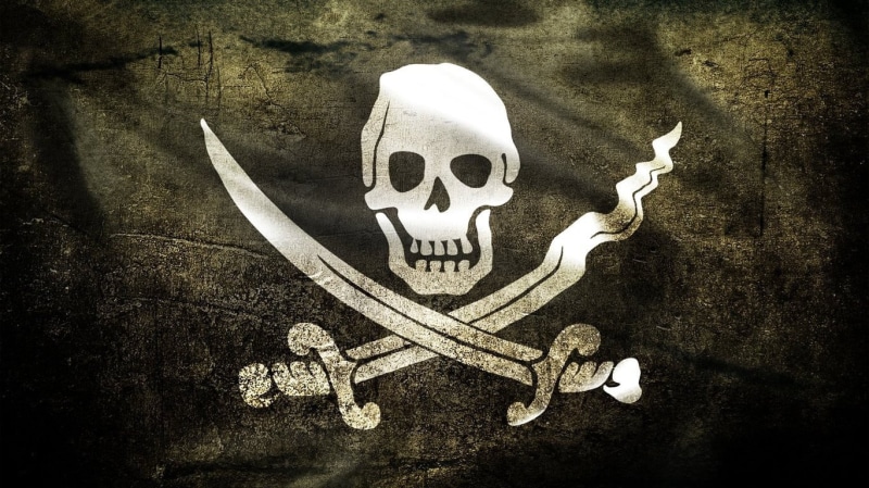 skull and bones, flag, human body part, white, horror, indoors, body part, pirate, fear, human skull, 720P, bone, halloween, people, spooky, mystery, Jolly Roger