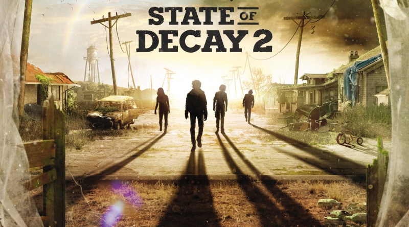 decay, rear view, 4K, men, nature, walking, full length, survival, architecture, videogame, western script, Game, 2017, stateofdecay, building exterior