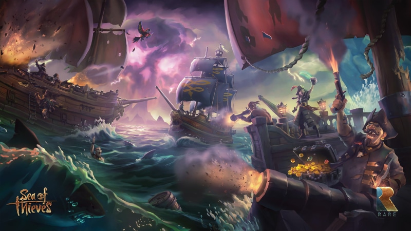 2K, Sea of Thieves, Battleship, video games