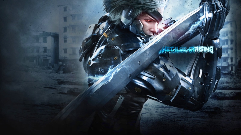 holding, work Helmet, war, Raiden, gun, young adult, men, metal, Rising, males, uniform, clothing, poster, adult, protection, 1080P, portrait, Metal Gear Rising: Revengeance