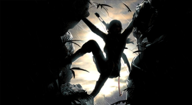 indoors, RiseoftheTomb Raider, d, people, Climbing, Survivor, togetherness, rock, human arm, Game, mountain, silhouette, real people, men, nature, TombRaider