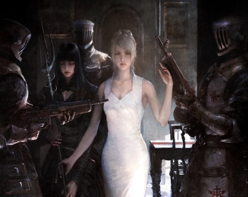 women, emotion, young adult, people, concept, adult, clothing, females, final, FinalFantasy, looking at camera, conceptart, video, antique, Games, openworld