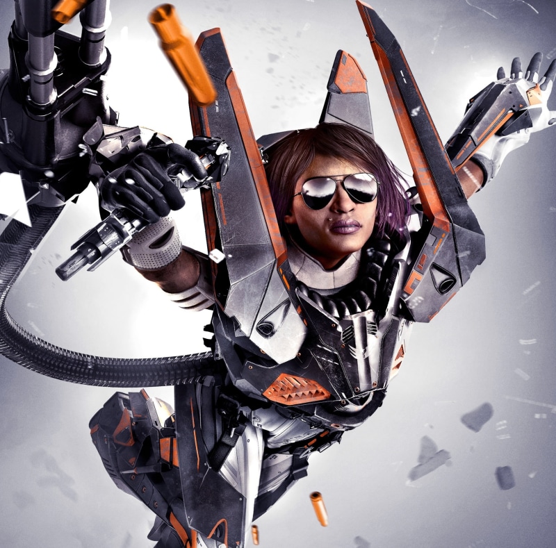 cold temperature, video, front view, LawBreakers, Vanguard, Other Games, Game, young adult, 2017, smiling, concept, fashion, arts culture and entertainment