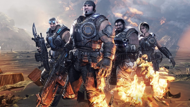 nature, special forces, communication, men, warning sign, government, protection, 1080P, d, fire - natural phenomenon, flame, burning, sign, Gears of War