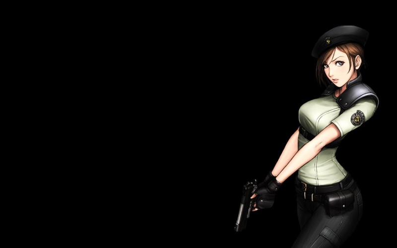 hd, x, 720P, art, jill, games, Video Games, resident, video, evil, Resident Evil, valentine