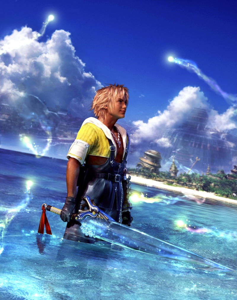 Final Fantasy, hd, Video Games, final, video, fantasy, games, x, 2K, art, tidus