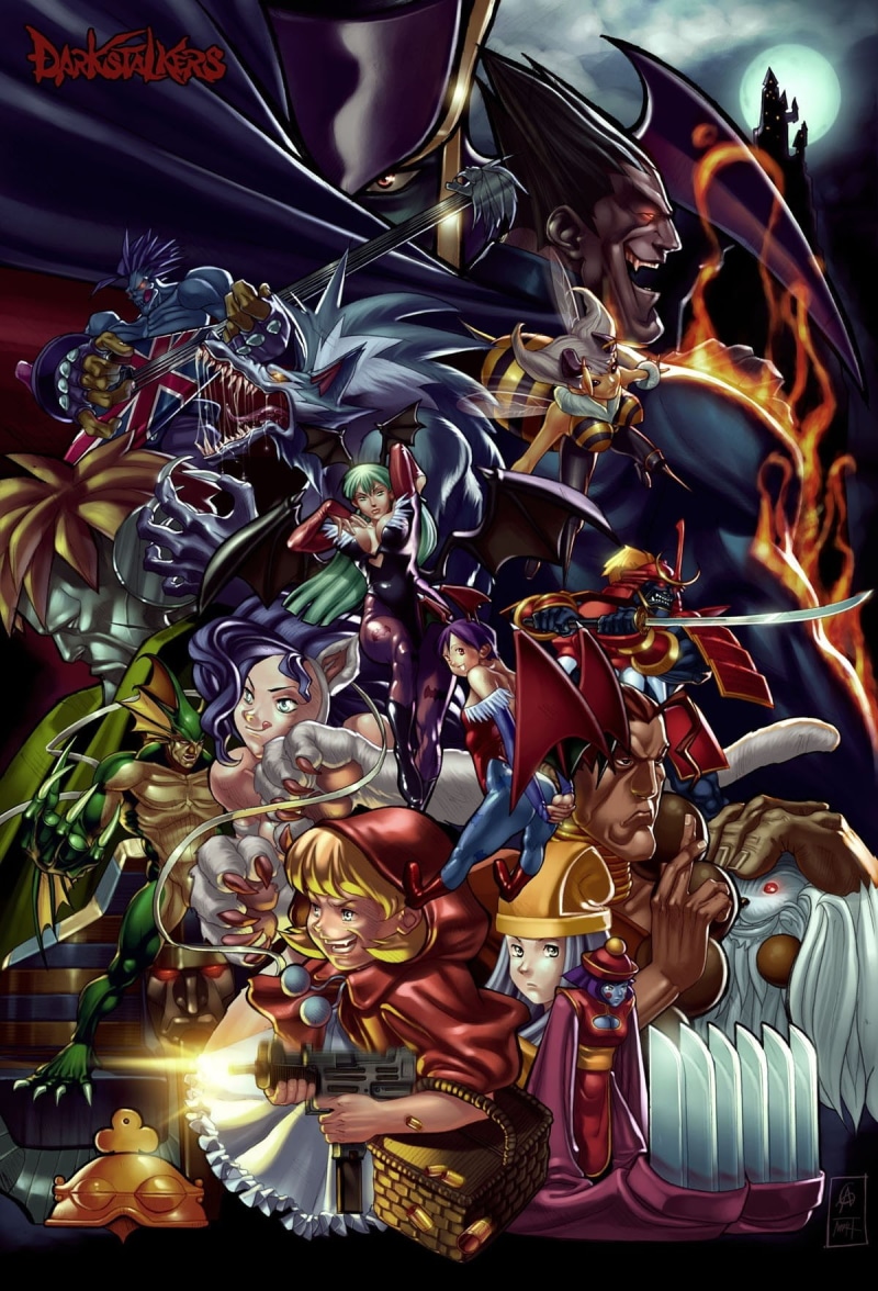 hot, 720P, artwork, lei, x, Video Games, Darkstalkers, games, anime, aensland, morrigan, art, video, hd, bulleta
