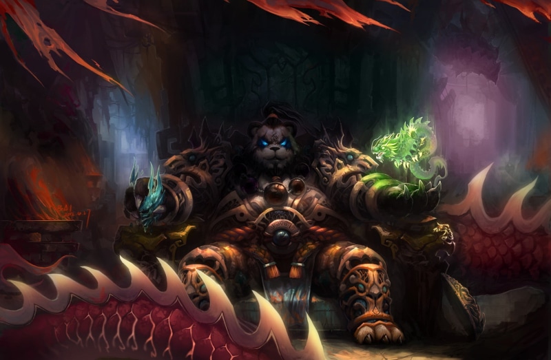 pandaren, 720P, fantasy, world, world of warcraft, fantasy art, art, game, brewmaster, warcraft