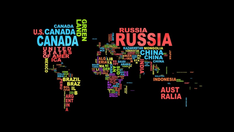 neon, world map, studio shot, world, night, screen, capital letter, number, sign, technology, close-up, global communications, black background, indoors