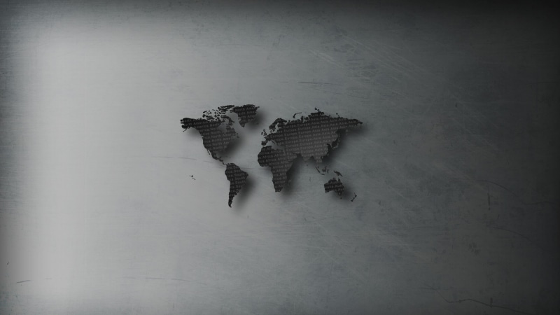 digital art, text, Australia, island, North America, Africa, simple background, Asia, South America, Europe, minimalism, continents, world map, 1080P