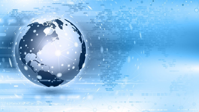 sphere, digital composite, bowl, blue, 1080P, ceramic, connection, planet earth, three dimensional, globes, no people, white, technology, space, data