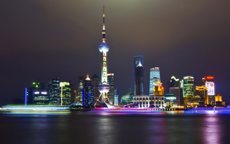 huangpu River, modern, photography, urban Scene, night time, 1080P ...