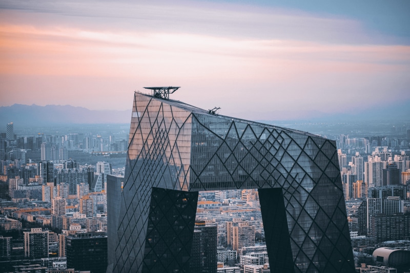 rise, built structure, capital, 4K, curtain, tower, travel, view, skyscraper, cloud - sky, cityscape, travel destinations, black, urban, no people, cbd
