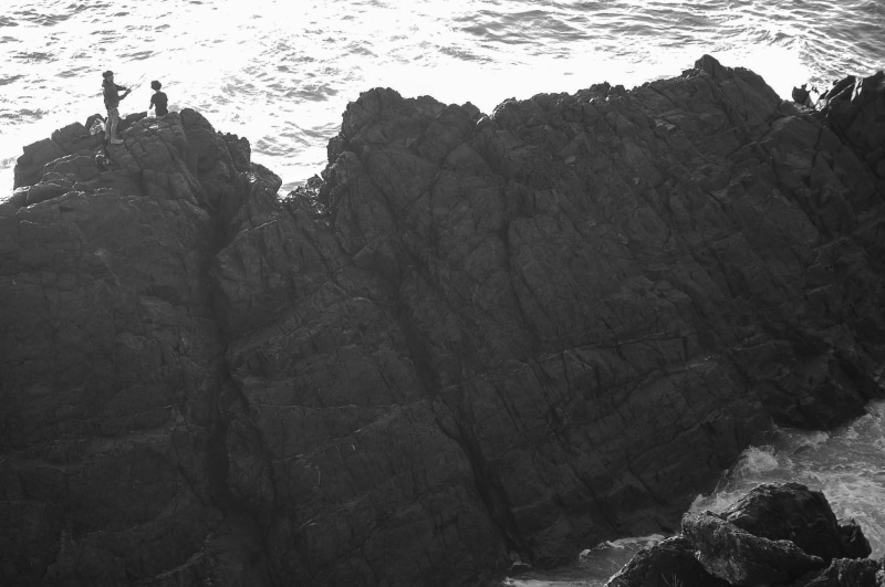 geology, tranquility, no people, people, 2K, outdoors, beauty in nature, solid, water, most easterly point of the australian mainland, byron bay, cliff