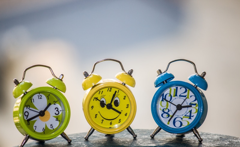 time zone, no people, information, morning, blue, close-up, minute hand, clock face, still life, time, retro styled, communication, group of objects, 5K