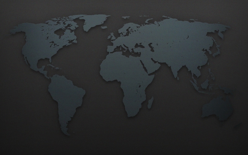 map, world, Photoshopped, World Map, Dark, 2K
